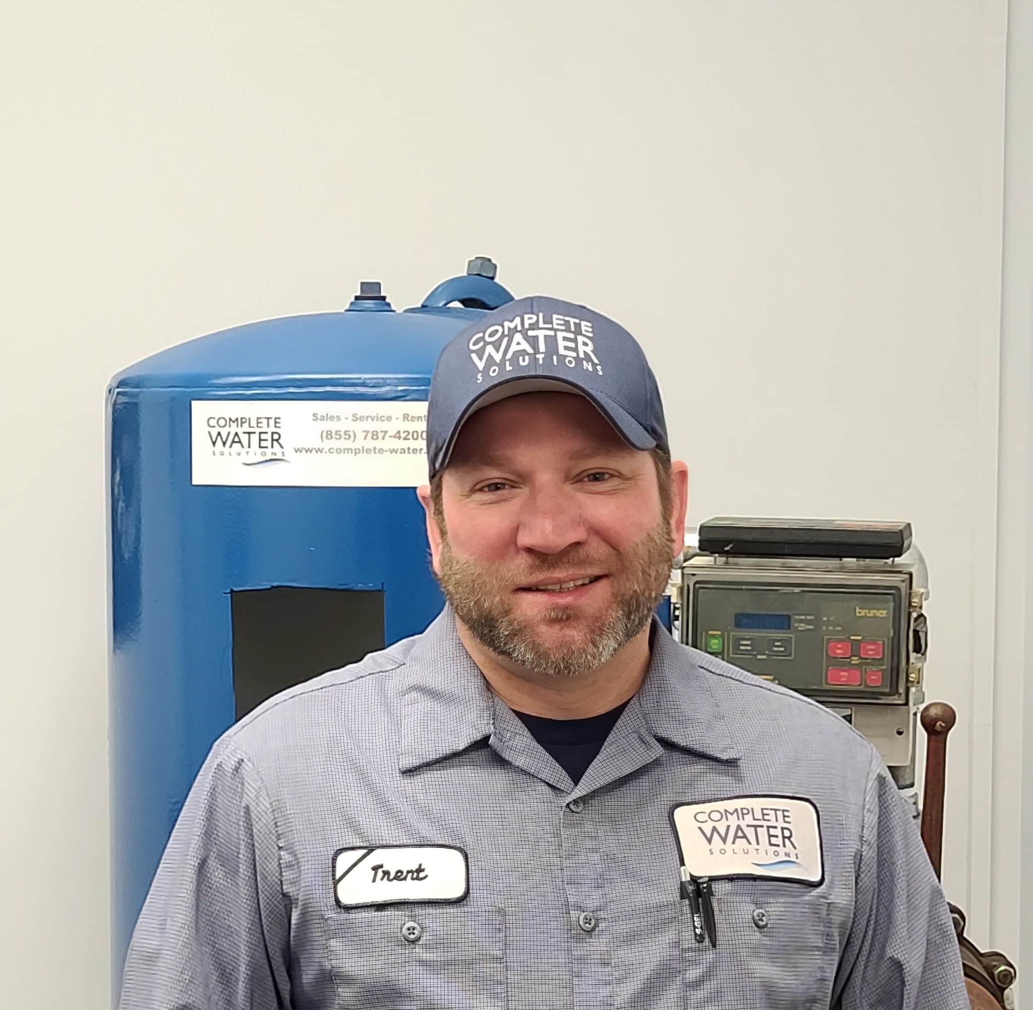 complete water solutions, trent j, industrial water technician