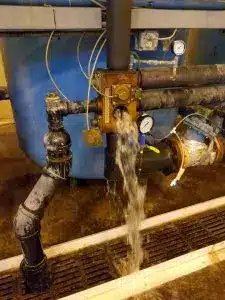 Bruner D180 valve repair, hospital softener repair, complete water solutions