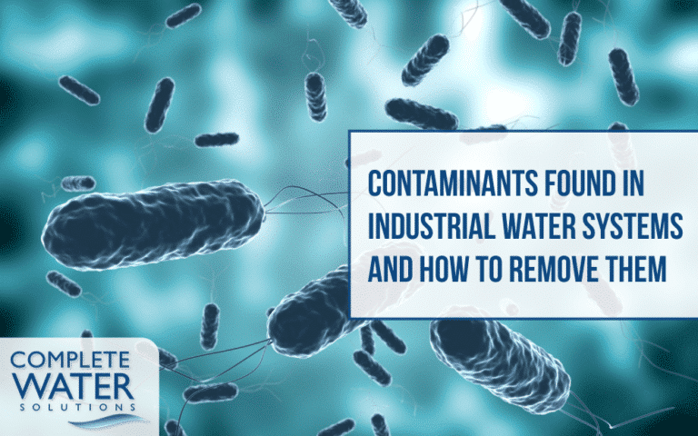 common contaminants in industrial water, industrial water system contaminants, contaminants found in industrial water systems