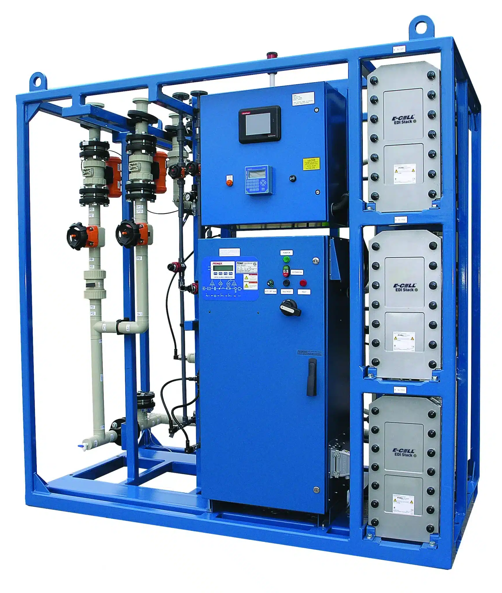 Electrodeionization, electrodeionization system, EDI water system