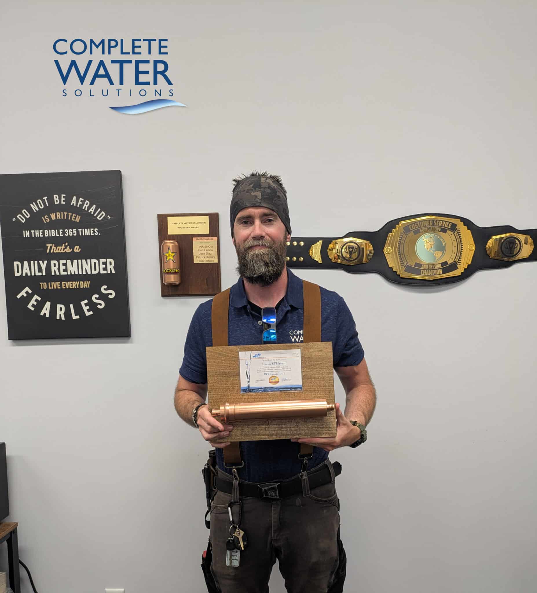 Liam Water 1 Certification Liam Certification