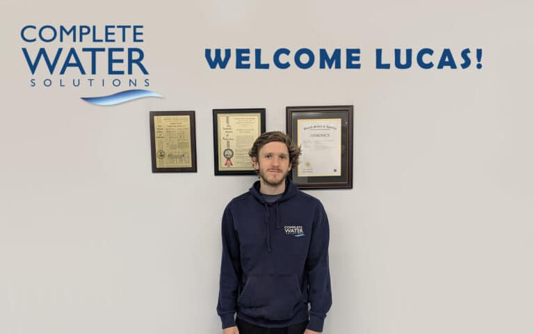 Welcome Lucas, Complete Water Solutions