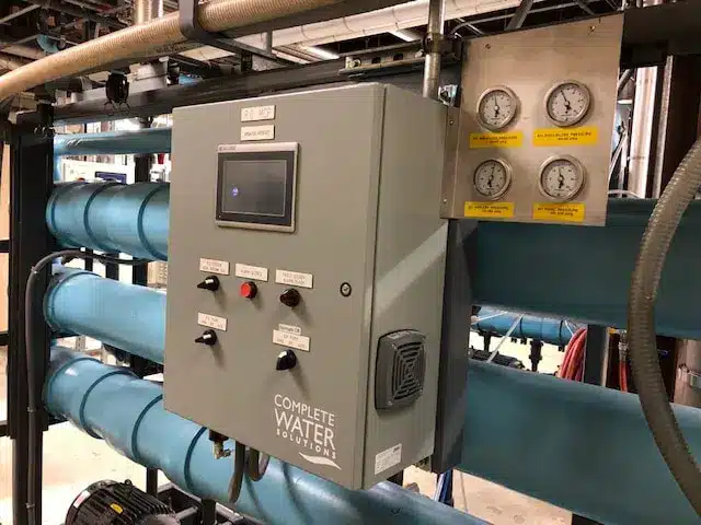 Osmonics RO System Lakewood 2450 Controller, Allen-Bradley Micrologix 1000, Osmonics RO System