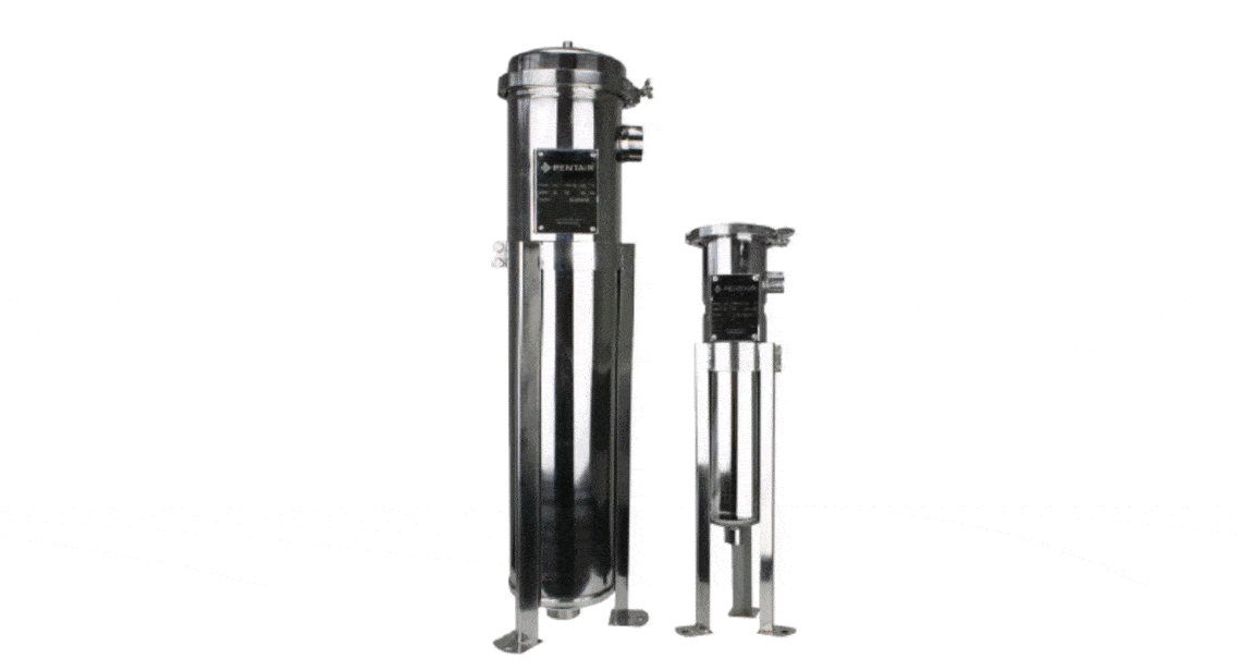 Pentair Bag Filter Housings Stainless Steel Industrial E Series ES4 Part ES4