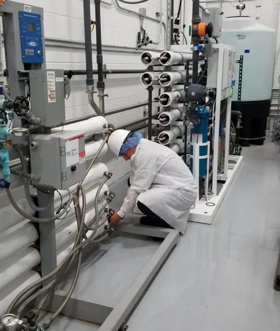 cleaning and disinfecting your industrial RO system, industrial RO system cleaning, RO system disinfection