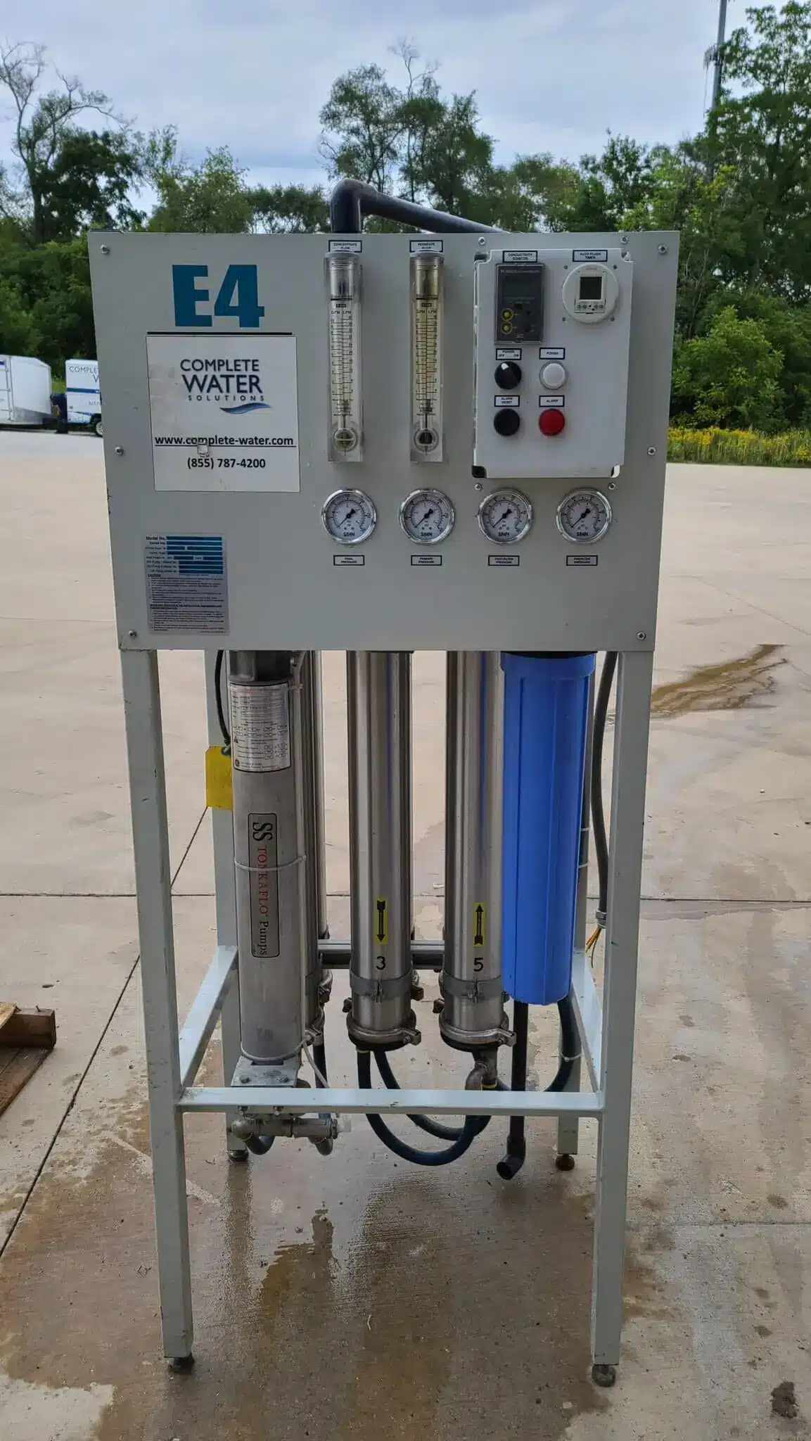 commercial RO parts, restaurant water filtration system, complete water solutions