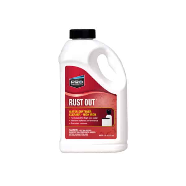Pro Products | Rust Out | Water Softener Cleaner- High Iron